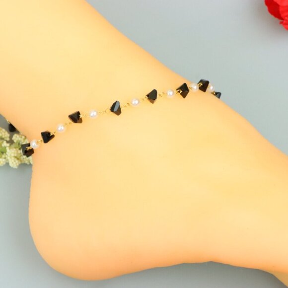 Handmade Anklet – A Stylish Choice for Women, Thoughtful Gift Idea, EVCH1385 - Picture 9 of 11